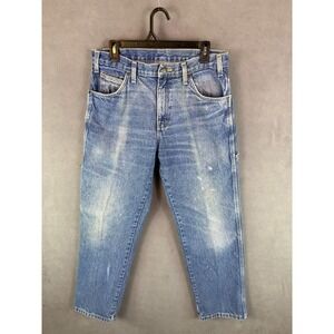 Dickies Mens Carpenter Jeans Denim Utility Work 32x30 (Actual) Grunge Skate